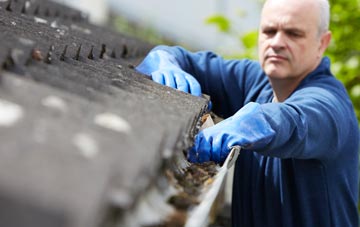 cleaning and inspecting Old Gate roofs